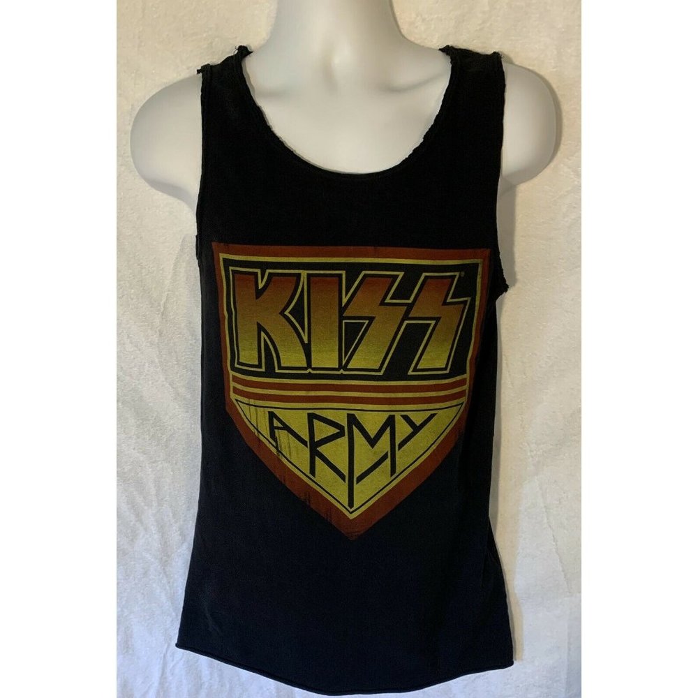 NewRare KISS Army Band Amplified Black Long Black